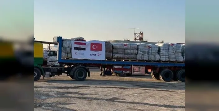 Türkiye'den Gazze'ye İnsani Yardım Devam Ediyor: 101 Bin Ton Malzeme Sevkiyatı Tamamlandı