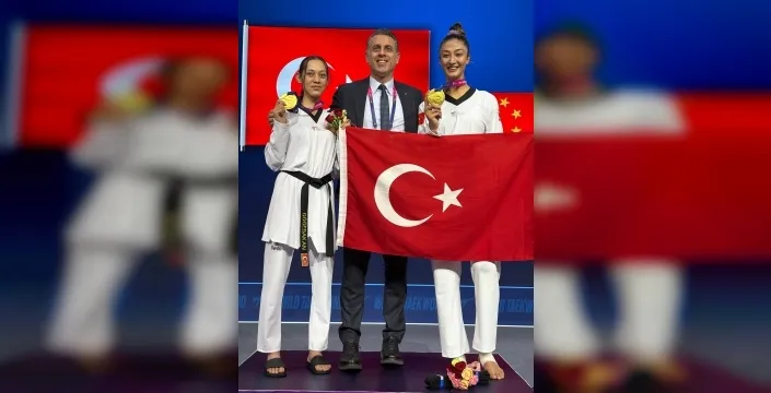 Türkiye, dünya tekvando şampiyonasında iki altın madalya kazandı