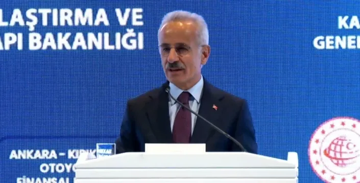 Ulaştırma Bakanı Uraloğlu: Ankara-Kırıkkale-Delice Otoyolu batıya açılan yeni kapı olacak