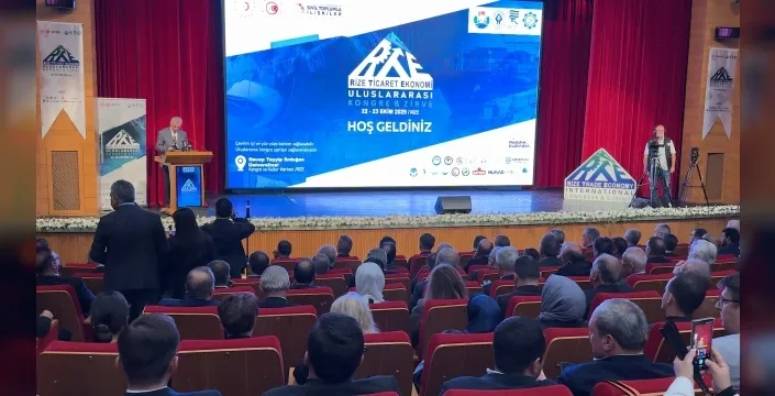 Uluslararası Rize ticaret ve ekonomi kongresi başladı