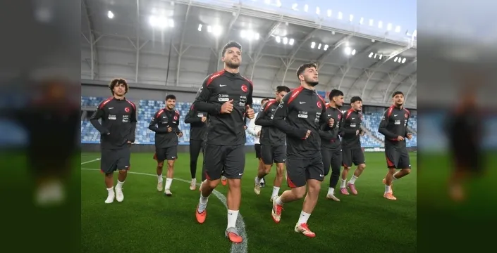 Ümit Millî Takım, Macaristan maçı hazırlıklarını tamamladı