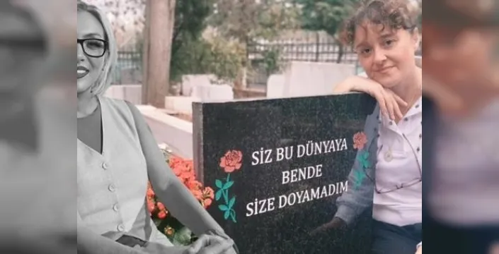 Yasemin Minguzi, sanatçı Güllü'nün mezarını ziyaret etti
