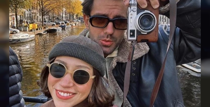 Zeynep Bastık ve Serkay Tütüncü, Amsterdam'da aşk dolu anlar yaşadı