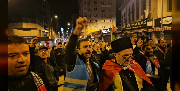 Zonguldak'ta Sumud Filosu'na İsrail müdahalesi protesto edildi