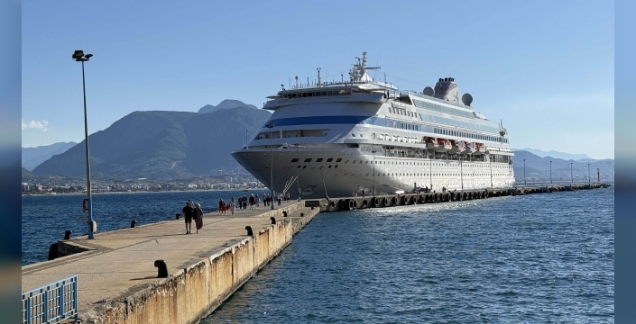 Alanya, kruvaziyer turizminde pandemi sonrası dönemde büyük ivme kazandı