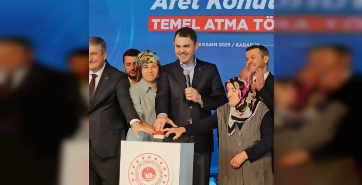 Bakan Kurum'dan Karabük'te yeni konut müjdesi: 500 bin sosyal konut geliyor!