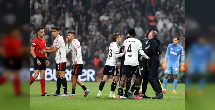 Beşiktaşta hakem kararlarına tepki: Anlam veremiyoruz