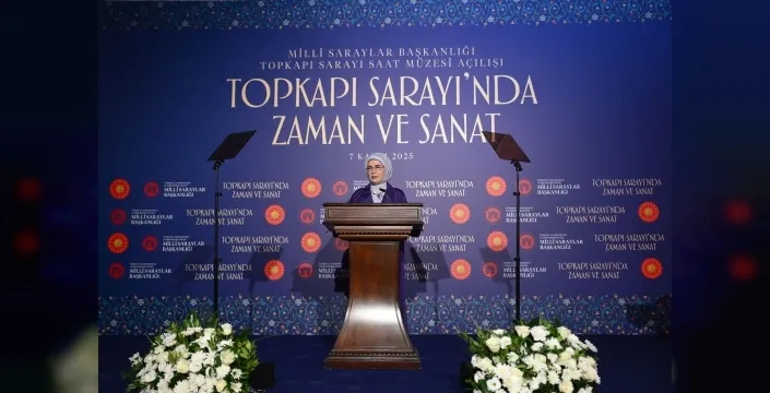 Emine Erdoğan'dan zamanın sırlarına yolculuk: Topkapı Sarayı'nda tarih ve sanat coşkusu