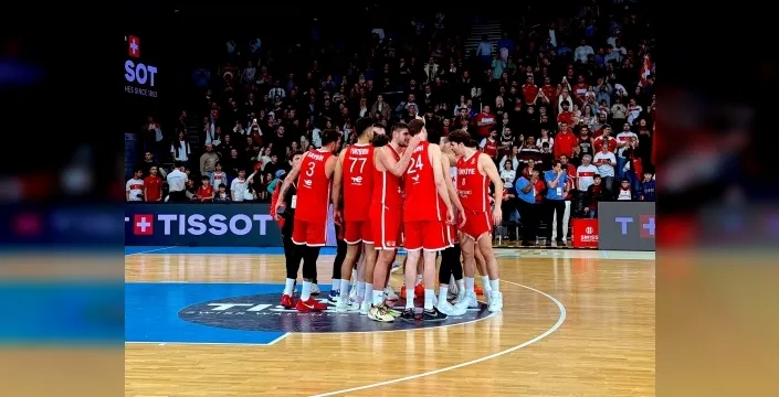 Fiba Dünya Kupası'nda dev adım: Filenin Efeleri İsviçre'yi farklı yendi!