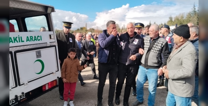 Genç astsubay Burak İbbiği'nin duygusal son yolculuğu