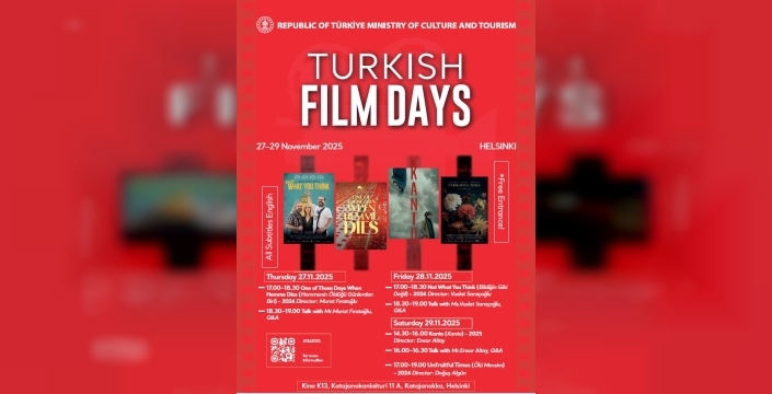 Helsinki'de Türk Sineması rüzgarı