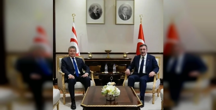 Kıbrıs'ın refahı için kritik adımlar: Yılmaz ve Üstel Külliye'de bir araya geldi