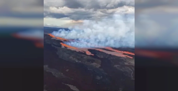 Kilauea yanardağı'ndan sarsıcı lav akışı: Tehlike artmakta!