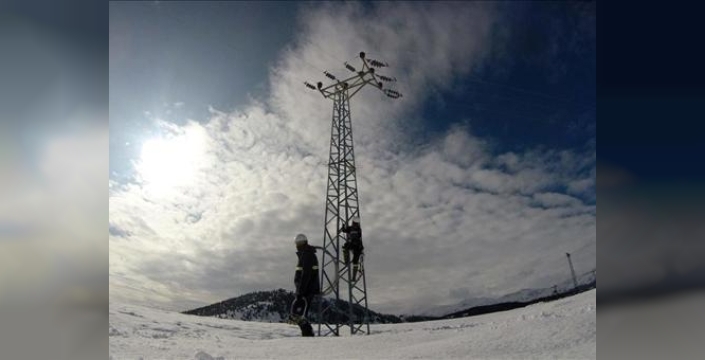 Kış geliyor! Elektrik hatları kar ve buz yüküne karşı güçlendiriliyor