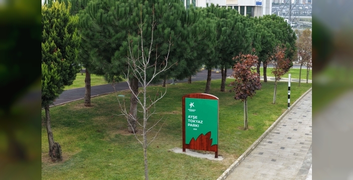 Küçükçekmece'de duygu yüklü anlar: Ayşe Tokyaz'ın adı parka verildi