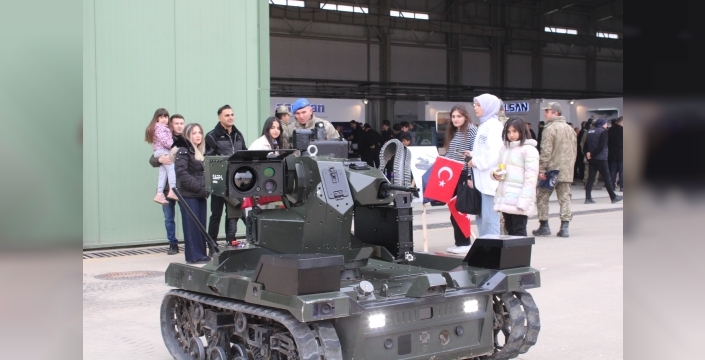Malatya'da milli gurur sergisi: Yerli silahlar göz kamaştırdı!