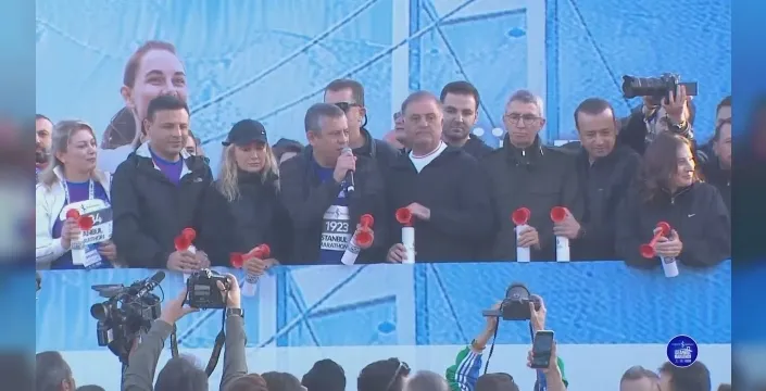 Özgür özel: İstanbul maratonunda spor coşkusu ve motive edici sözler