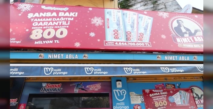 Rekor ikramiye: Yılbaşı Milli Piyango'sunda 800 milyon TL dağıtılacak!