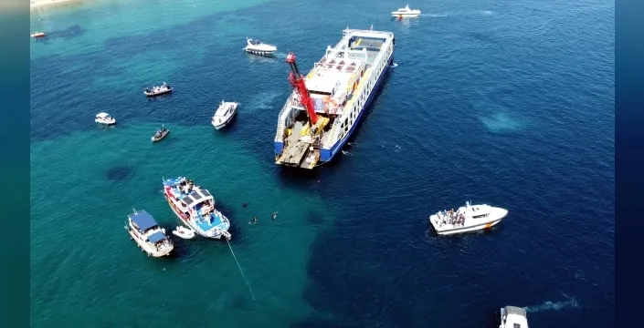 Saros Körfezi'nde tarihi sürpriz: Minyatür Edirne su altına batırılıyor!