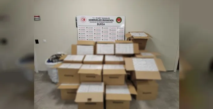 Şok baskın! 51 milyon makaron yakalandı, piyasa değeri 274 milyon tl!