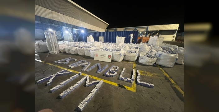 Ticaret Bakanlığı'ndan şok operasyon: 394 bin paket kaçak sigara ele geçirildi