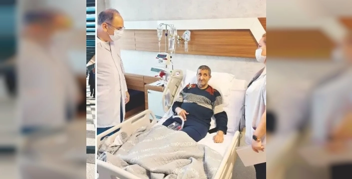 Tren makinistinin hızı, 9 yıldır nakil bekleyen hastayı hayata bağladı!