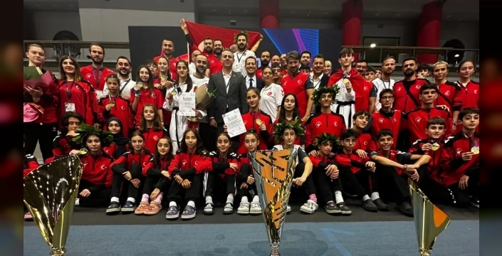 Türk milli takımı, Taekwondo'da destan yazarak Avrupa şampiyonu oldu!