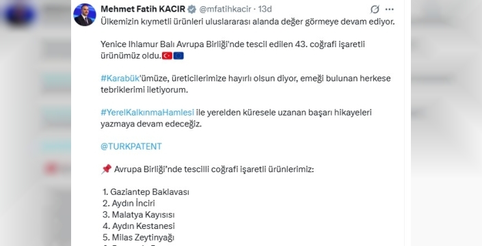 Türkiye'den bir başarı daha: Yenice Ihlamur Balı, AB kapılarında tescillendi!