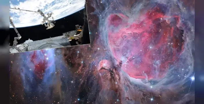Uzaydan büyüleyici manzaralar: NASA'nın ISS ve Orion ile yıldızlara yolculuğu