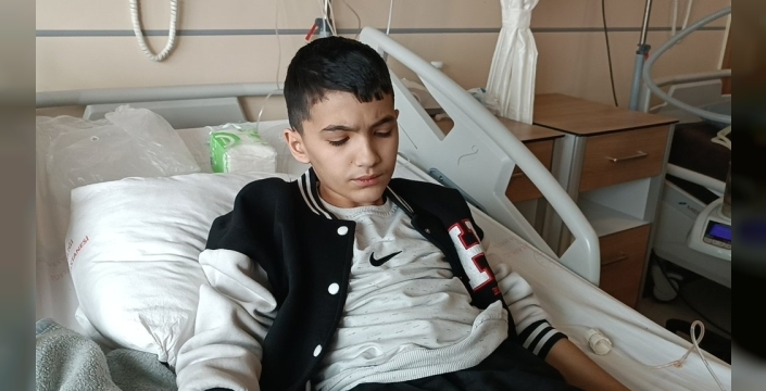 54 gündür öksürük nöbeti yaşayan Muhammed Eyüp, İstanbul'a sevk edildi
