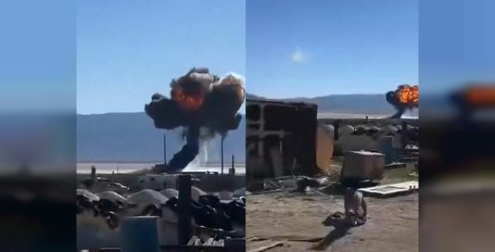 ABD Thunderbirds uçağı düştü, pilot son anda kendini fırlattı