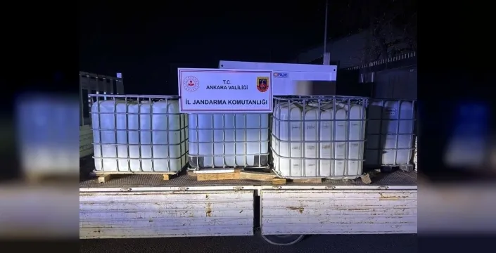 Ankara'da dev operasyon: Sahte gıda takviyeleri ve tonlarca etil alkol ele geçirildi!
