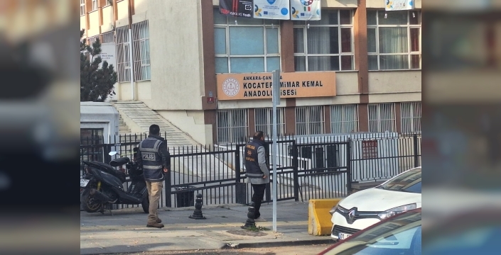 Ankara'da öğretmenle alay eden öğrencilere polis incelemesi