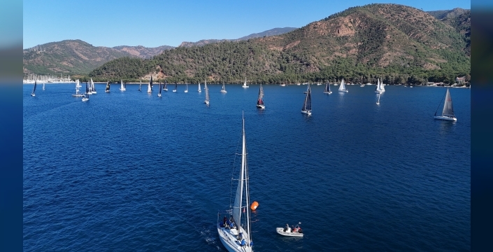Ankara Yelken Kulübü'nün çeyrek asırlık kutlaması Marmaris'te başladı