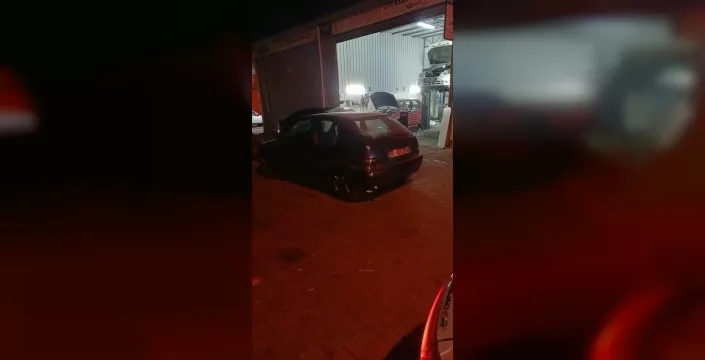 Aydın'da gürültü yapan abartı egzozlu otomobile ceza kesildi