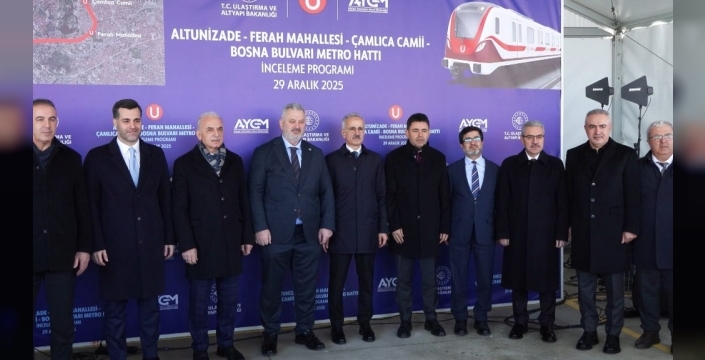 Bakan Uraloğlu, İstanbul'a 5 kilometre uzunluğunda yeni metro hattı kazandıracak