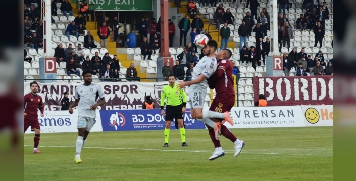 Bandırmaspor sahasında Erzurumspor'a boyun eğdi: 0-2