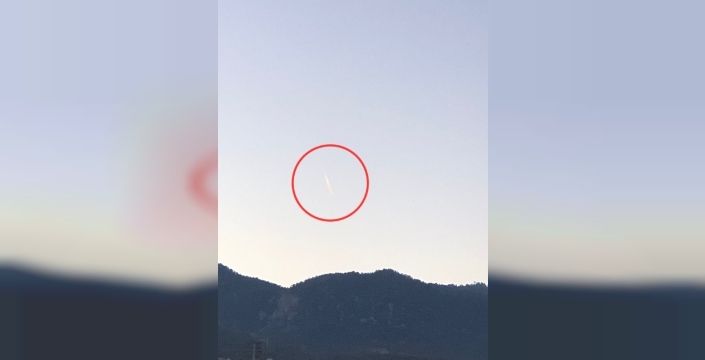 Burdur'da gece gökyüzünü aydınlatan ışık ve gürültü: Meteor şüphesi