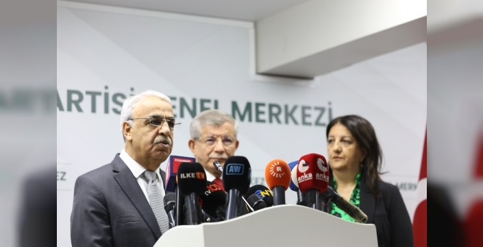 DEM Parti heyetinden Gelecek Partisi'ne önemli ziyaret