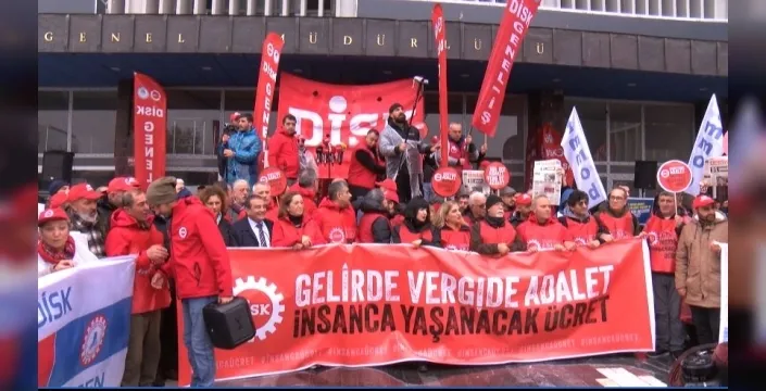 DİSK üyeleri, 'adalet' talebiyle İstanbul'dan Ankara'ya yürüdü