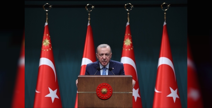 Erdoğan'dan tepki: Bölgemizde emniyeti tehdit eden saldırıları asla mazur göremeyiz!
