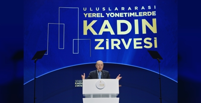 Erdoğan: Kadın elinin değdiği yerde huzur ve düzen olur