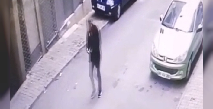 Esenler'de yankesicilik yapan şüpheli minibüste yakalandı