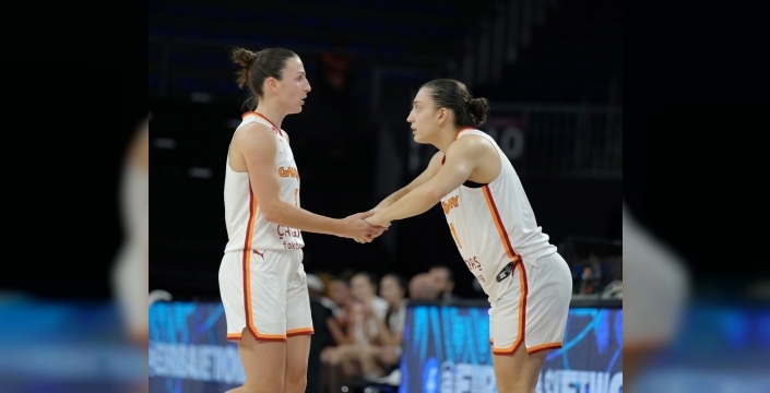 Galatasaray, EuroLeague Women'da ilk galibiyetini coşkuyla aldı