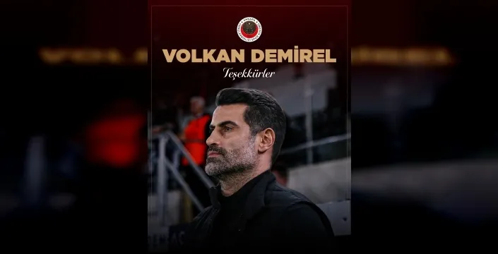 Gençlerbirliği, Volkan Demirel ile yolları ayırdı