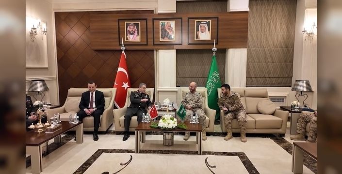 Genelkurmay Başkanı Bayraktaroğlu, Riyad'da askeri iş birliğini pekiştirdi