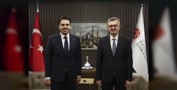 İletişim Başkanı Duran, TİKA Başkanı Eren ile görüştü