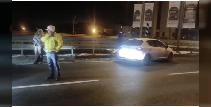Kars'ta gizli buzlanma dehşeti: 11 araç birbirine girdi
