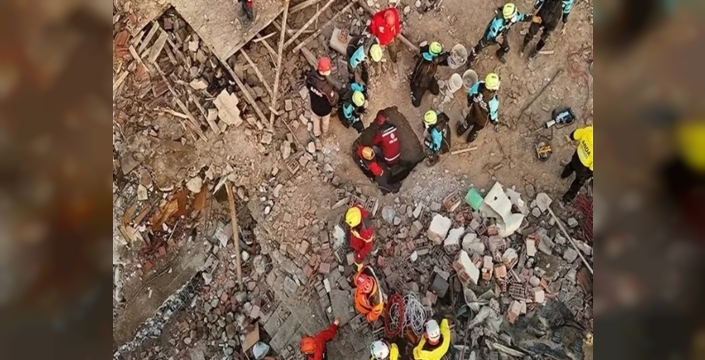 Konya'daki çöküşün sırrı ortaya çıktı: Duvarlar ince olduğu için bina yıkılmış olabilir