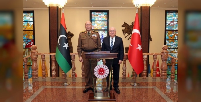 Libya Genelkurmay Başkanı Al-Haddad, Ankara'da ağırlandı